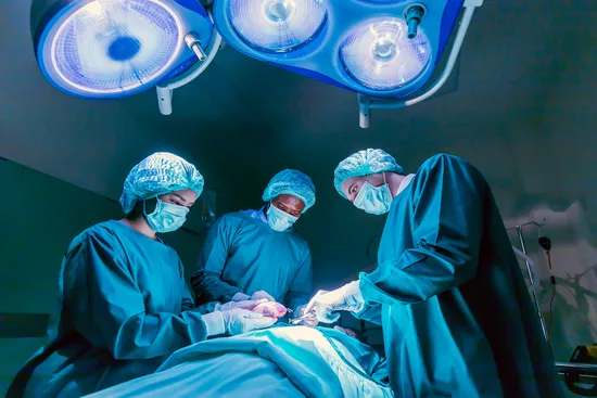 photo of open heart surgery