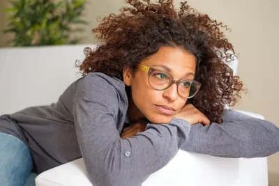 photo of tired woman