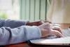 photo of person using keyboard