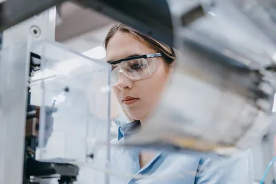 photo of lab research
