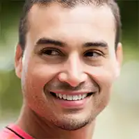 photo of smiling young man